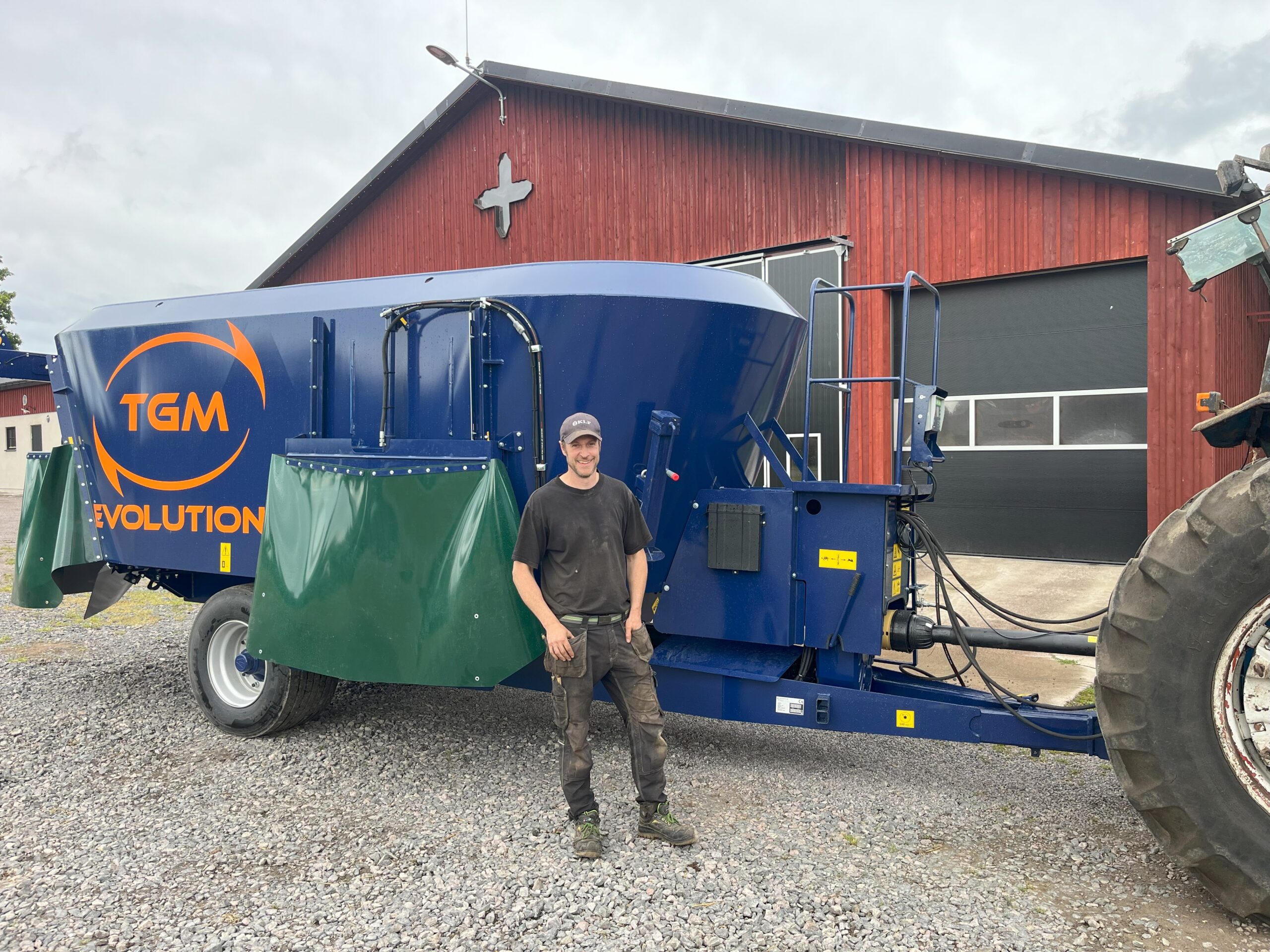 TGM EVOLUTION 21 Fullfoderblandare för blandning av foder