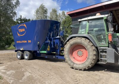 Fullfoderblandare för utfodring av djur