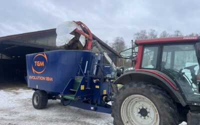 Leverans av fullfoderblandare TGM EVOLUTION 18M till Unnaryd
