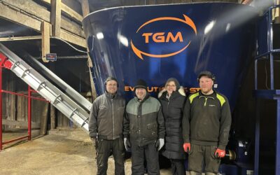 Leverans av stationär fullfoderblandare TGM EVOLUTION 16 ST till Sävsjö