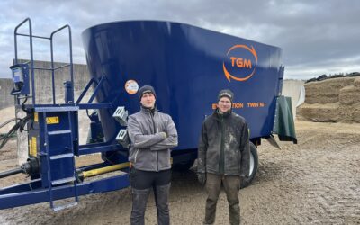 Leverans av fullfoderblandare TGM EVOLUTION 16 TWIN till Fjärlöv